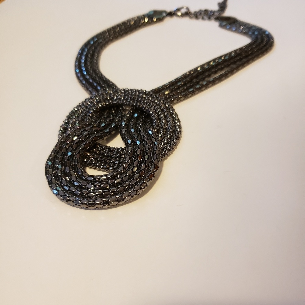 Express Knotted Statement Necklace - image 1